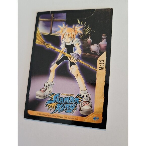 2004 Upper Deck Shonen Jump's Shaman King Matti, Jeanne, and Lola Lot of 3 Cards - Picture 5 of 10